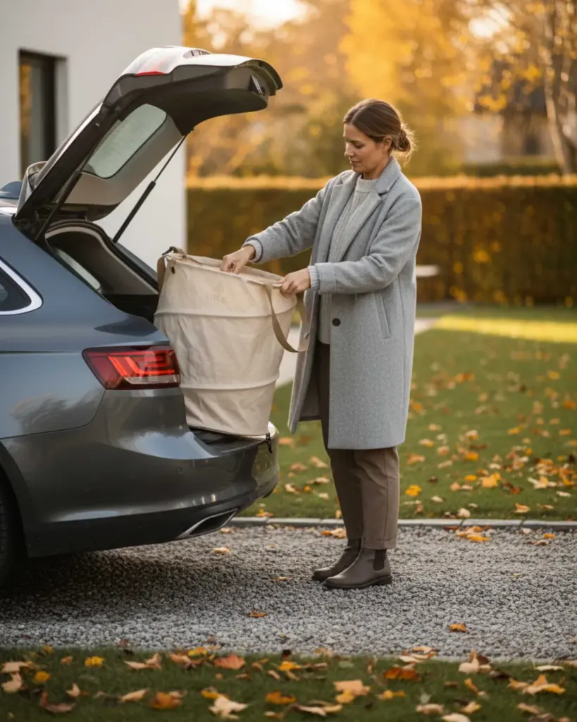 Sac pliabil pentru deseuri- Beige3.webp