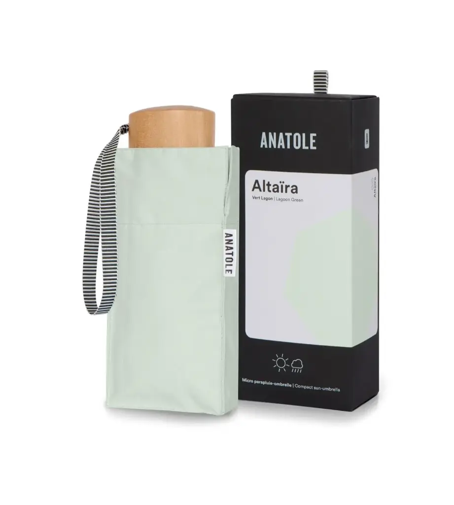 Umbrela ALTAIRA -  UV protection compact umbrella - Sun & Rain - Lagoon Green.webp