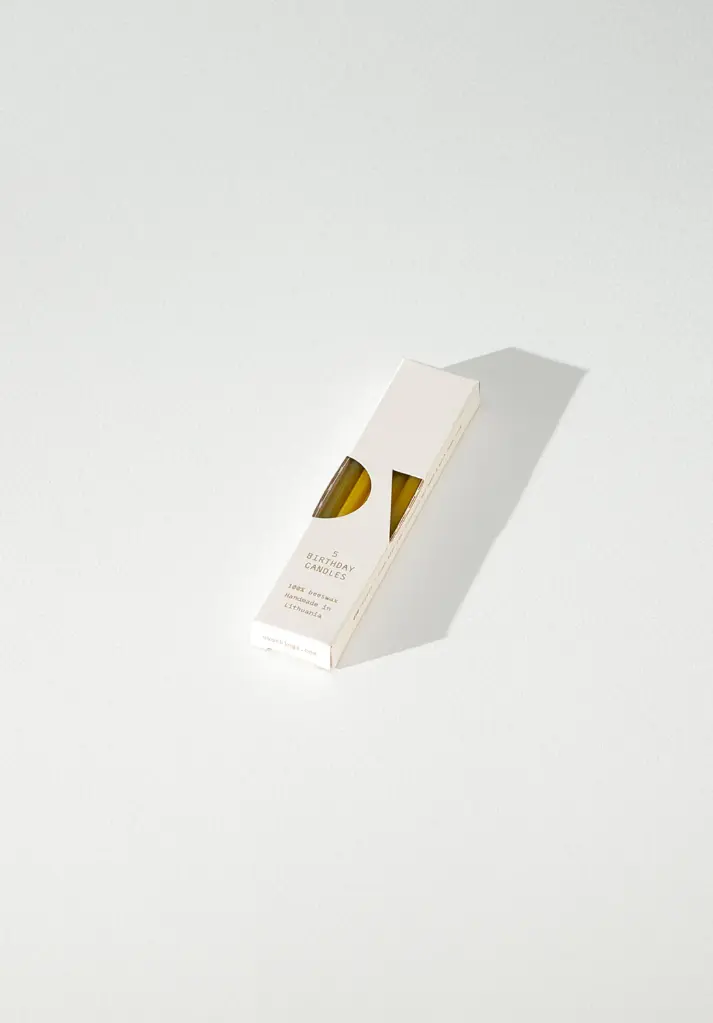 Lumanari - BIRTHDAY CANDLES red tone set 5 buc 1.webp