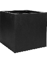 Ghiveci cub Block M Black D40 H40X40