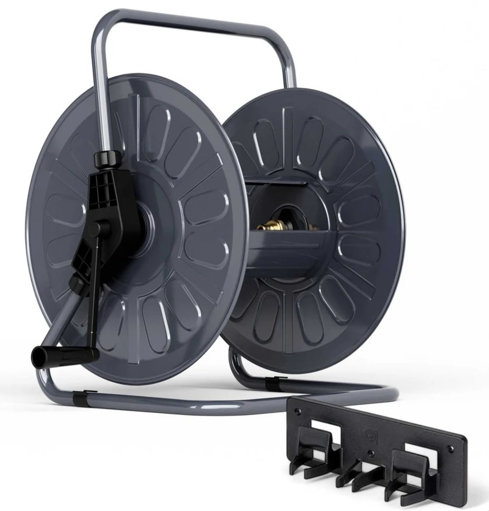 Tambur metalic pentru furntun 2 in 1 - Anthracite | Livlig