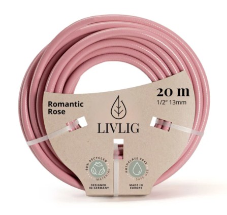 Furtun de gradina 20m - Rose | Livlig
