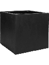 Ghiveci cub Block S Black D30 H30x30