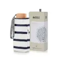 Umbrela HENRI - Compact  - Navy Stripes | Anatole