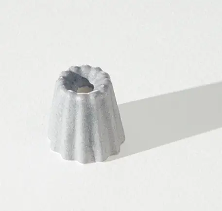 Suport lumanare - Mini Canele Porcelain m b grey | OVO