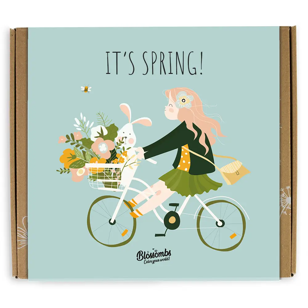 Cutie cadou - 9 bombe - It’s Spring bike | Blossombs 