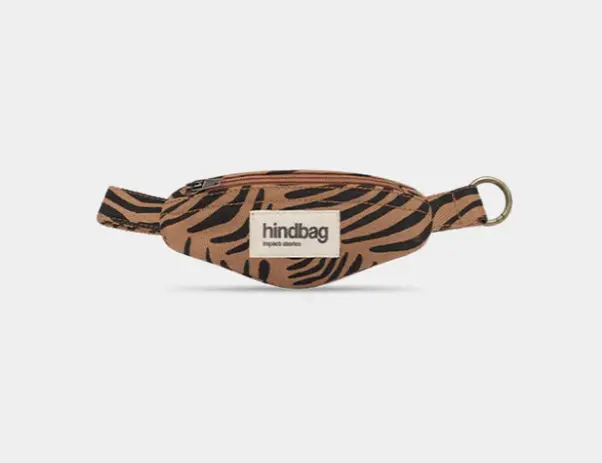 Breloc chei - Côme Cinnamon Zebra | HINDBAG