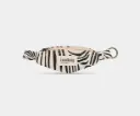 Breloc chei - Côme Cream Zebra | HINDBAG