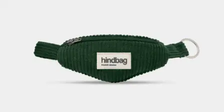 Breloc chei -  Côme Pine Green Corduroy | HINDBAG