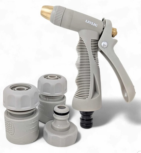 [6000353] Set pistol cu accesorii - Greige | Livlig