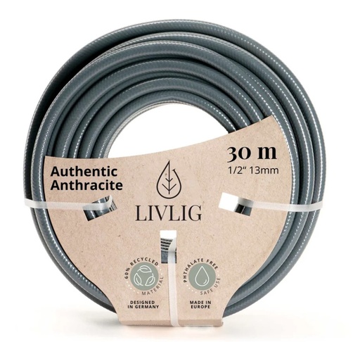 [6000363] Furtun de gradina 30m - Anthracite | Livlig