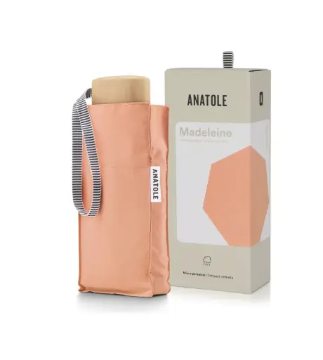 [8100334] Umbrela MADELEINE - Compact - Coral Pink | Anatole