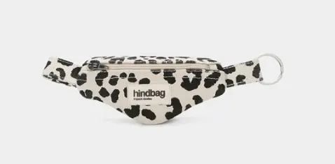 [8100528] Breloc chei - Côme Leopard Off-White | HINDBAG