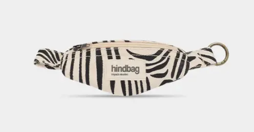 [8100536] Breloc chei - Côme Zebra Cream | HINDBAG